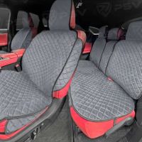 Накидка 2D PSV Zvezda Next комплект на весь салон, Велюр ромб звезда Накидка 2D PSV Zvezda Next комплект на весь салон, Велюр ромб звезда