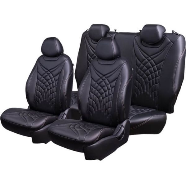 Чехлы Премиум Экокожа Байрон Президент|Жук на Renault Fluence 2009-2017 г.в.