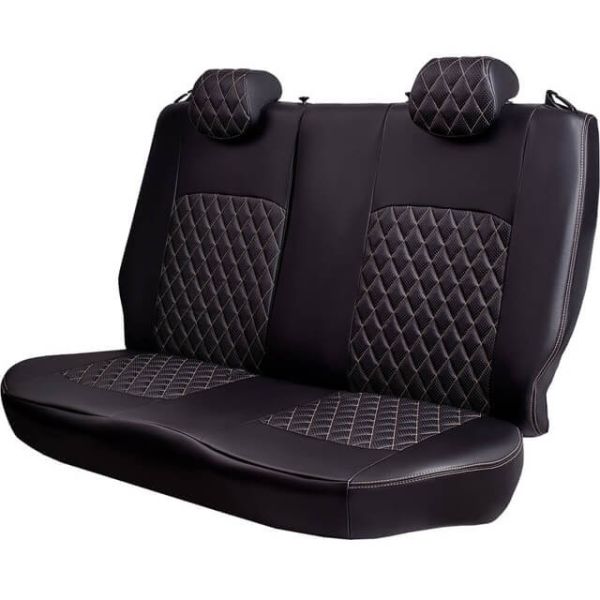 Чехлы Экокожа Турин Ромб на Citroen C-Elysee