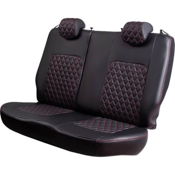 Чехлы Экокожа Турин Ромб на Citroen C-Elysee