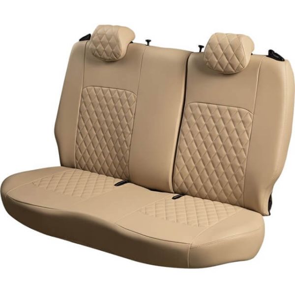 Чехлы Экокожа Турин Ромб на Citroen C-Elysee